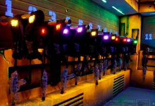  seréis armas de una pistola láser (sitio de Gières) 